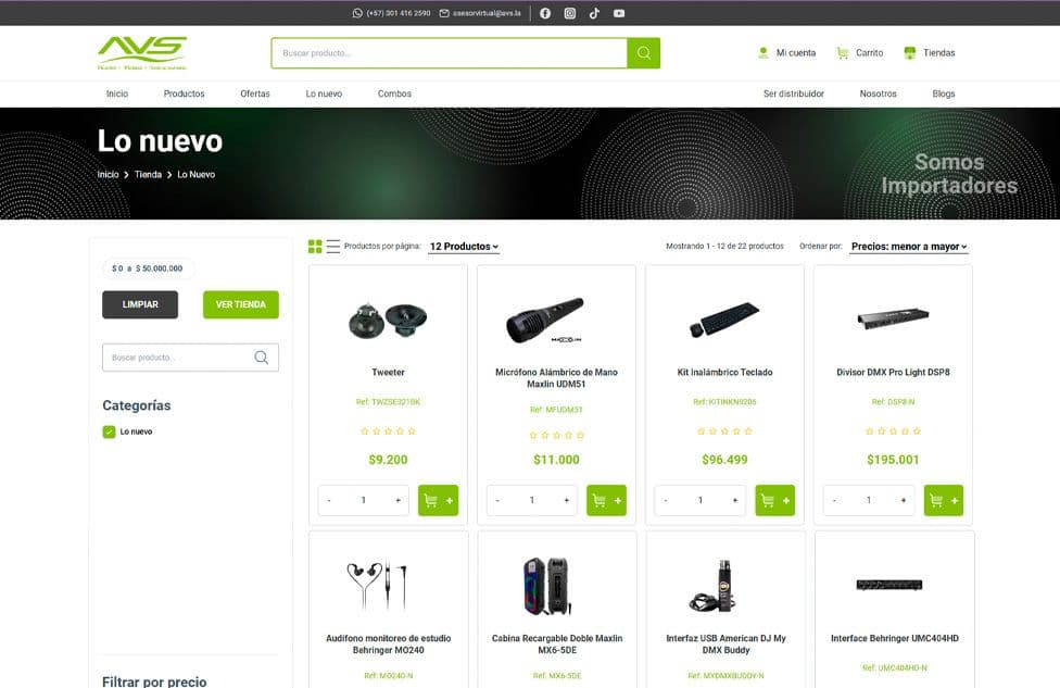 Electrónica AVS 5